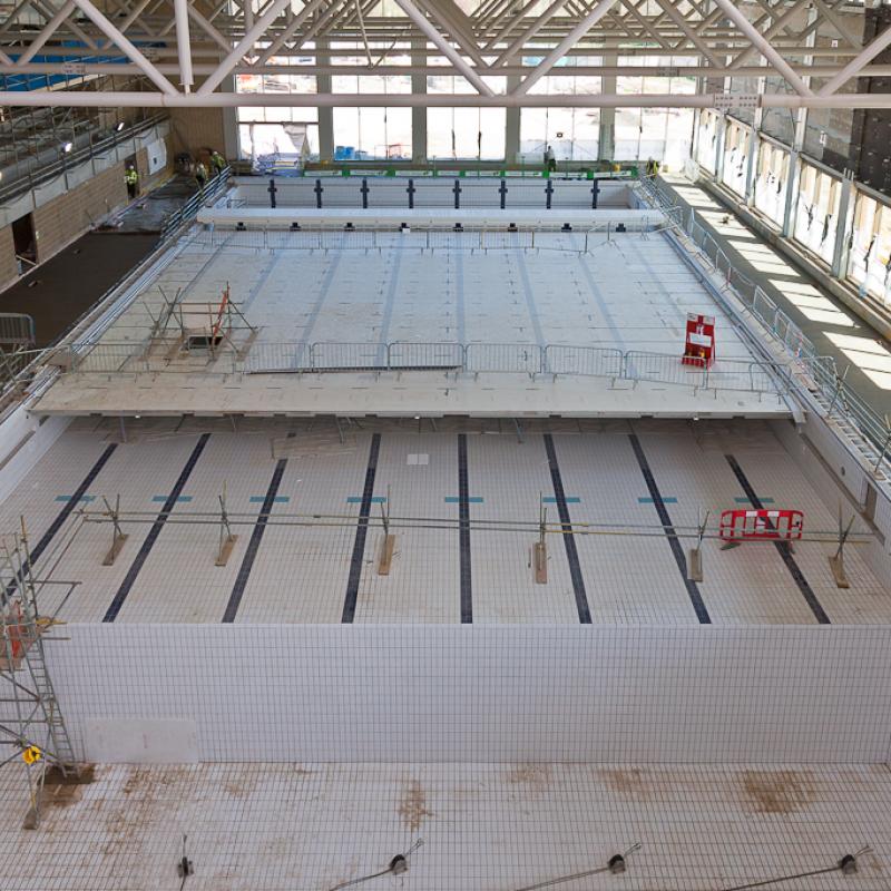 Luton Diving Pool Construction 
