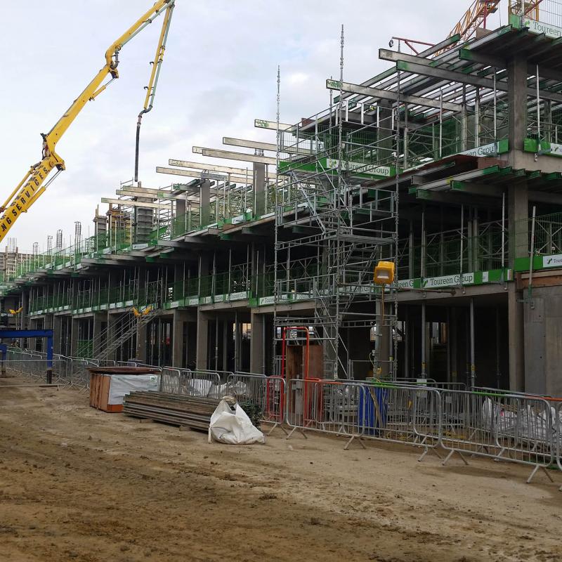 Reinforced Concrete Basement and Frames for Cambridge University