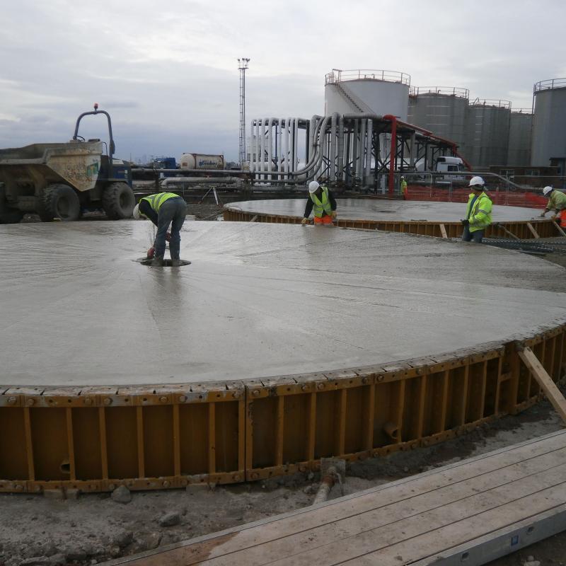 Piling and Reinforced Concrete Slabs