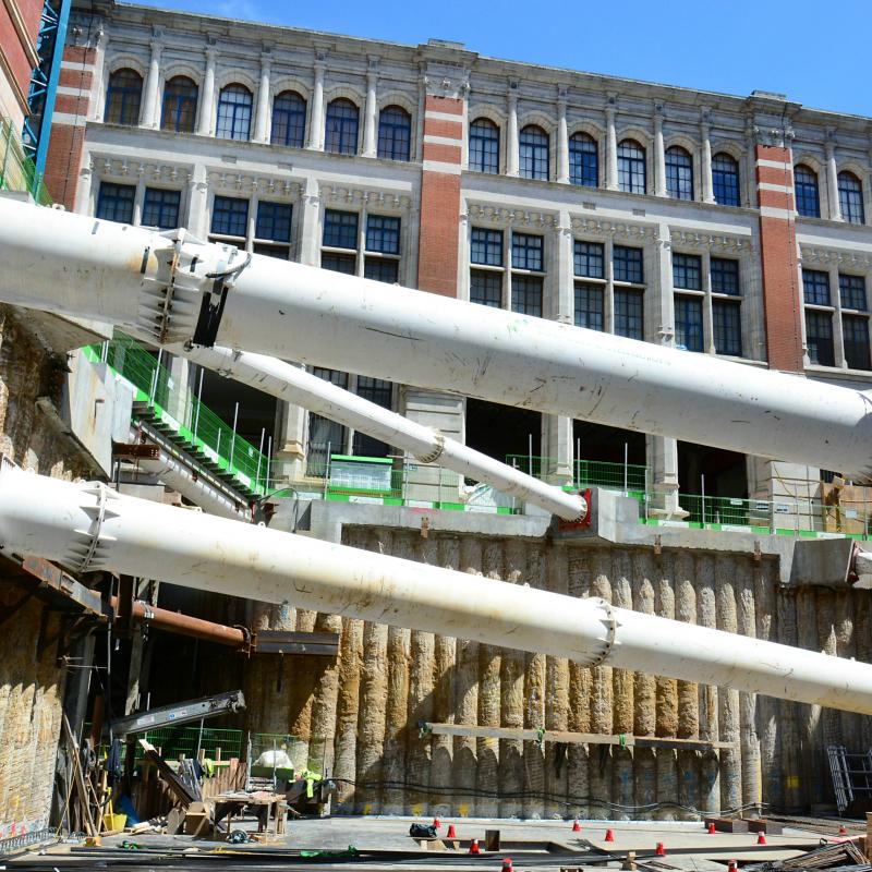 RC Frame and Temporary Works for Victoria & Albert Museum