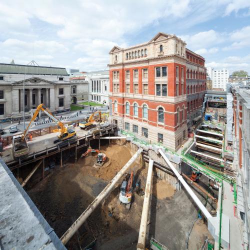 RC Frame and Temporary Works for Victoria & Albert Museum