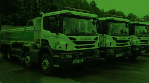 Toureen Group fleet of tipper lorries